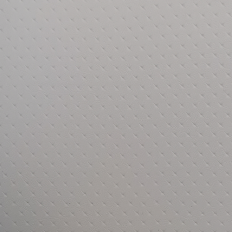 Biela koža proti sklzu PVC pre topánky