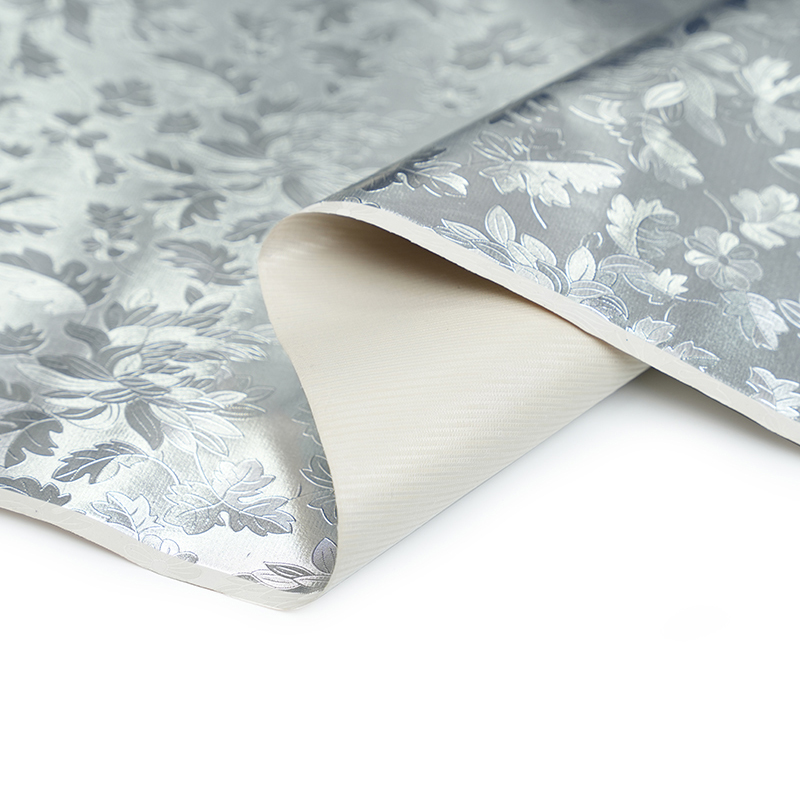 Strieborná koža sledovateľa pre tašku