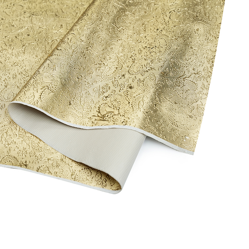 Kovový film PVC Koža pre tašku a batožinu